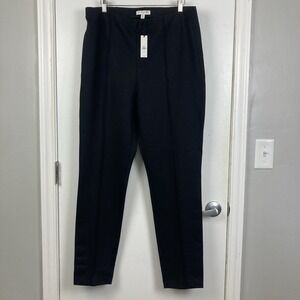 Banana Republic XL Tall Black Everywhere Ponte High Rise Skinny Ankle Pants NEW